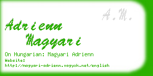 adrienn magyari business card
